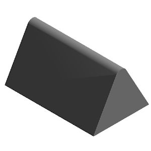 Dreieckförmige Gummi-Schutzleiste